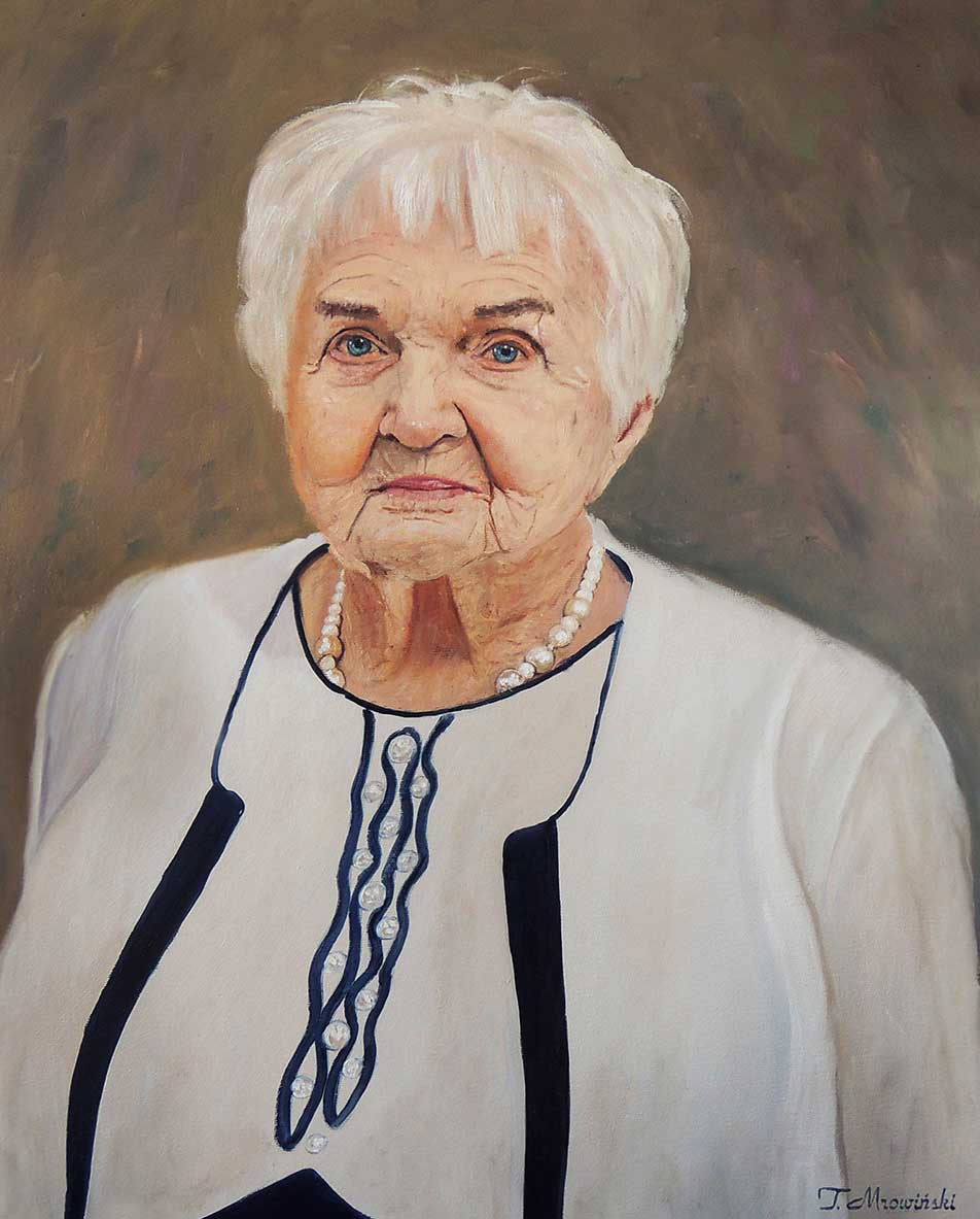 portret babci