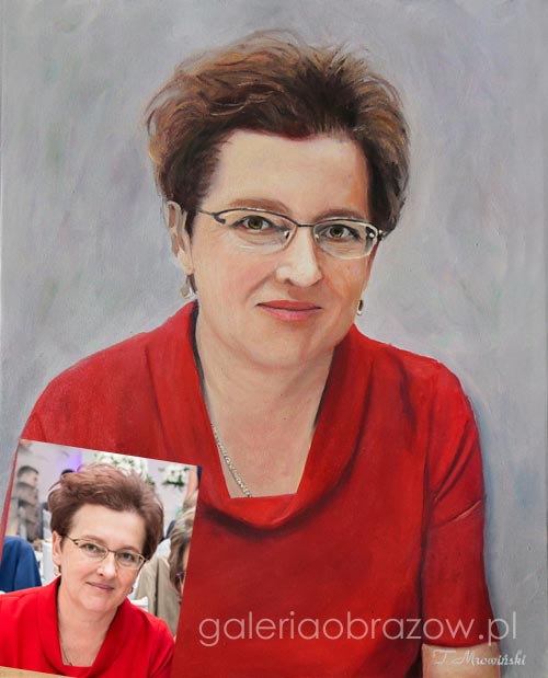 portret matki