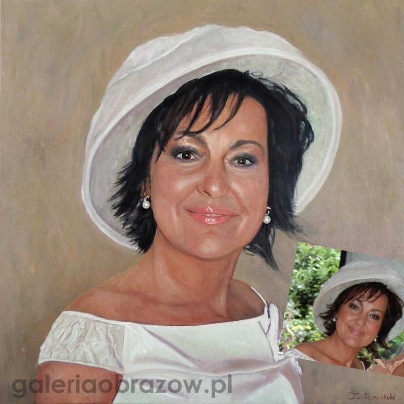 portret damy