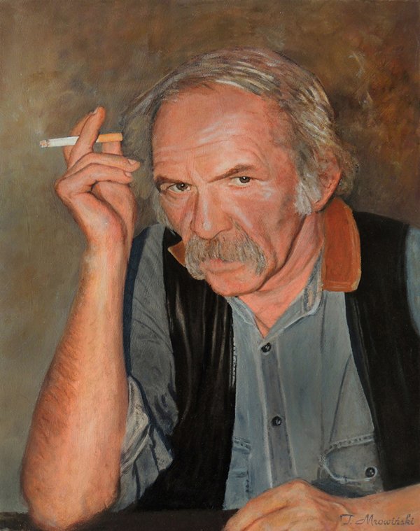 portret olejny Bohdan Smoleń