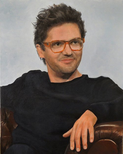 portret olejny Kuba Wojewódzki