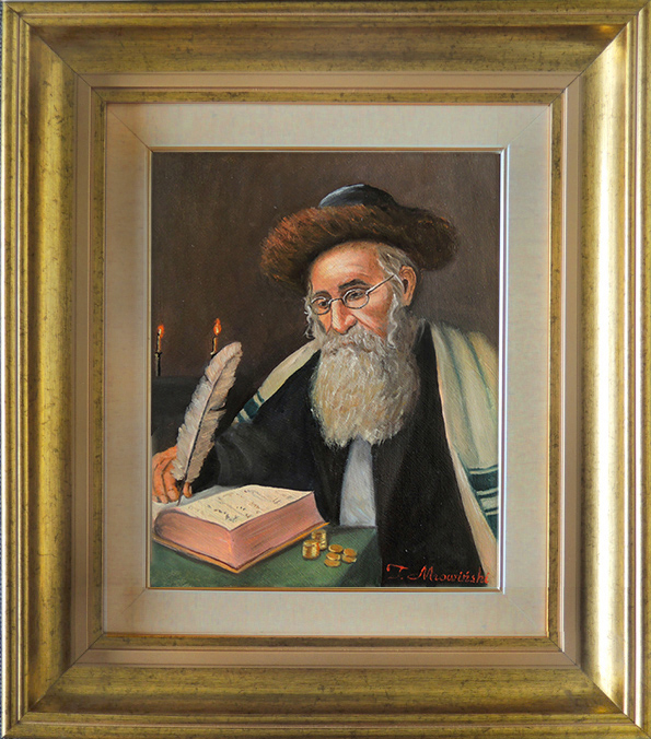 obraz olejny żyd